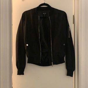 Black Bomber Jacket